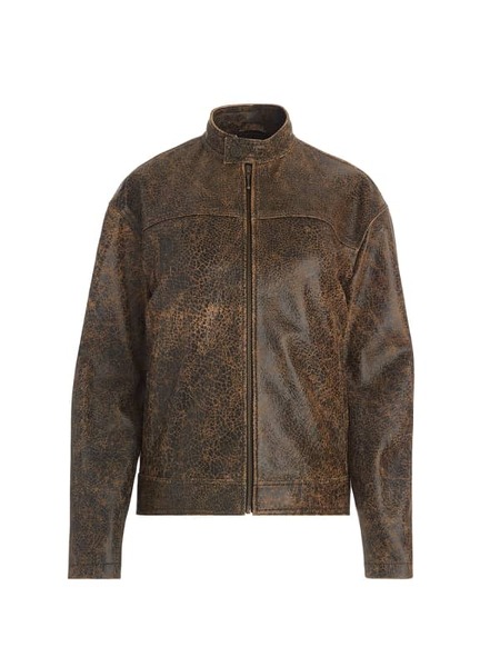 Guess Echtleder-bikerjacke 