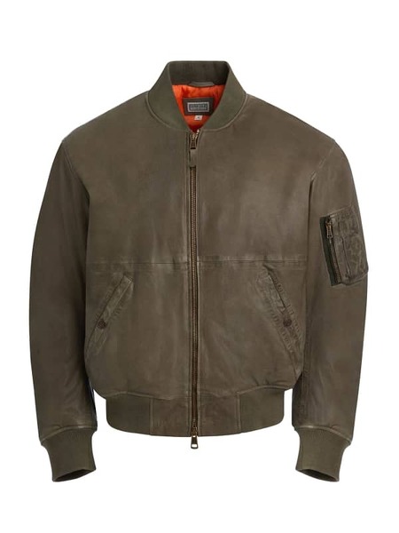  Guess Echtleder-bomberjacke 