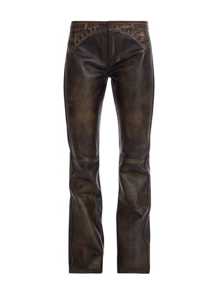  Guess Flared Lederhose 