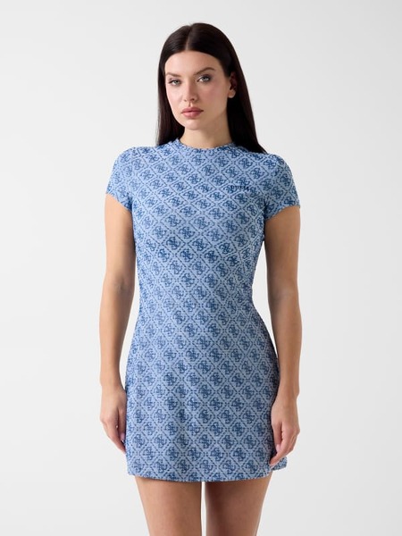  Guess 4g Logo Mini Dress 