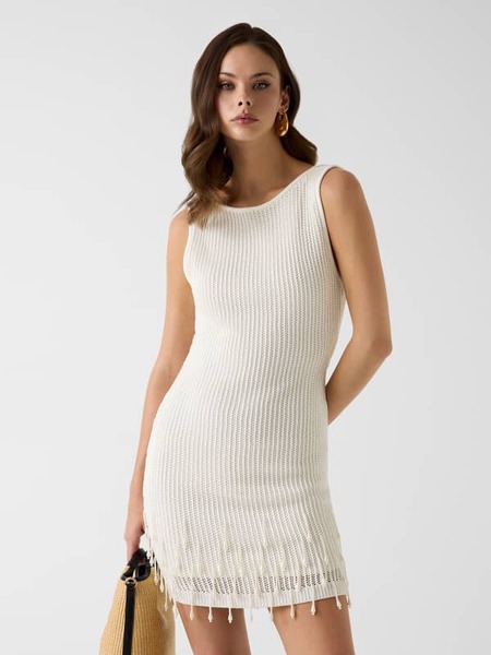  Guess Gehäkeltes Mini Dress 