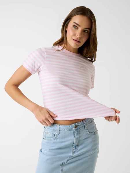  Guess Gestreiftes T-shirt 