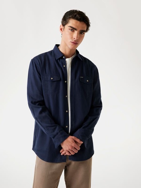  Guess Hemd Regular Fit Lyocell 