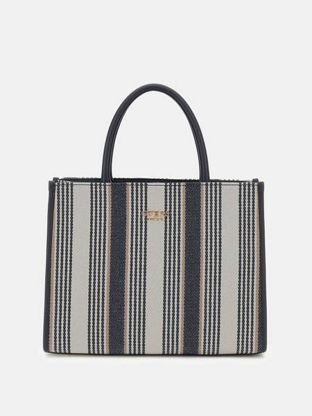  Guess Henkeltasche Nicolette Aus Canvas 