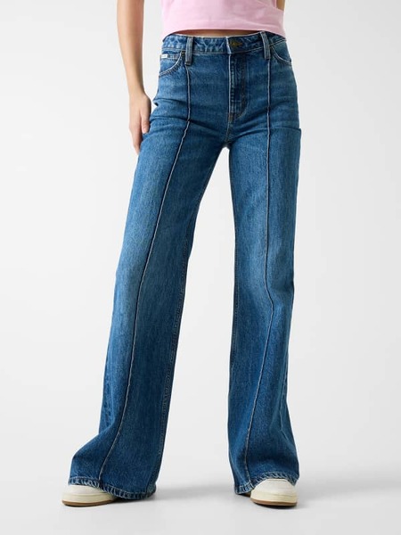  Guess High-waist-schlagjeans 