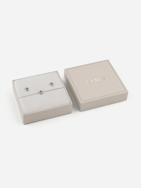  Guess Iconique Ohrringe Und Armband Set 