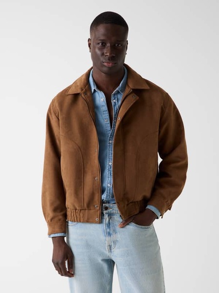  Guess Jacke Aus Kunstwildleder 
