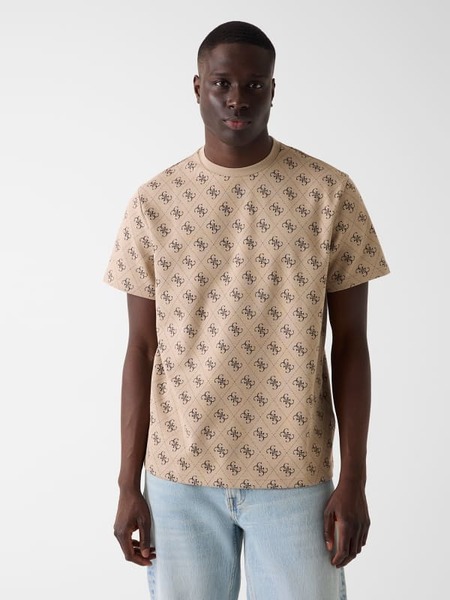  Guess Jacquard Logo T-shirt 