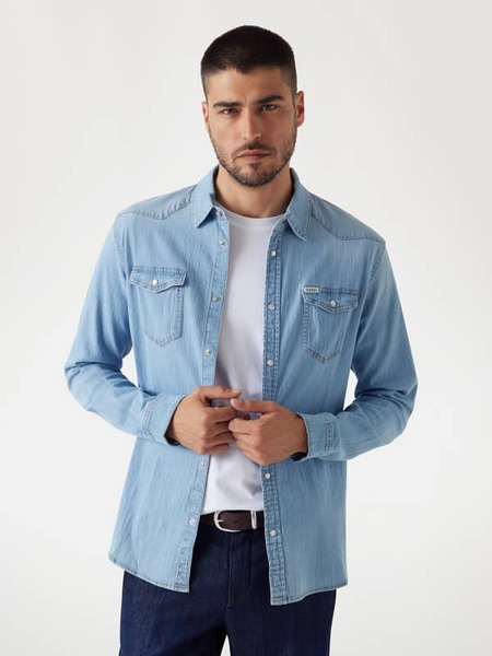  Guess Jeanshemd Slim Fit 