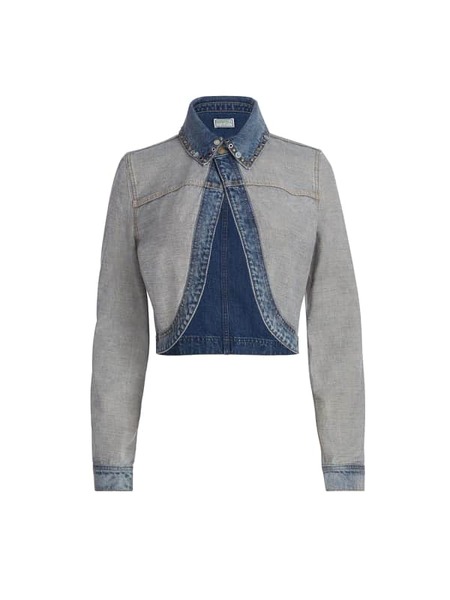  Guess Jeansjacke Linksseitig Verarbeiteter Denim 