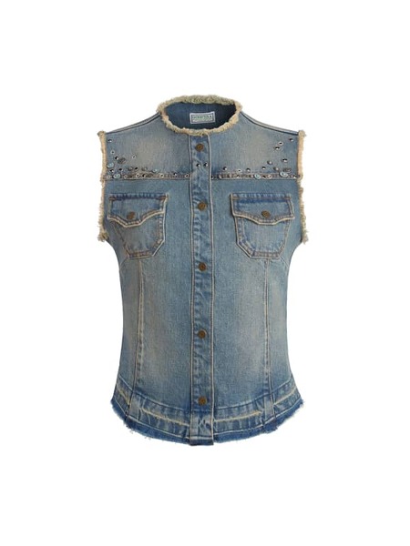  Guess Jeansweste Nieten 