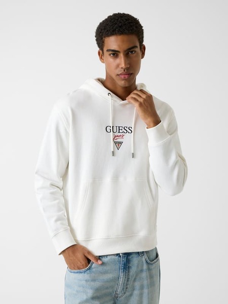  Guess Kapuzenpullover Mit Aufgedrucktem Logo 