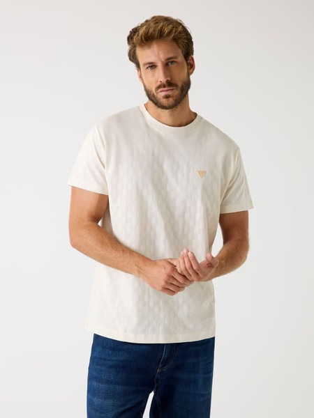  Guess Kariertes T-shirt 