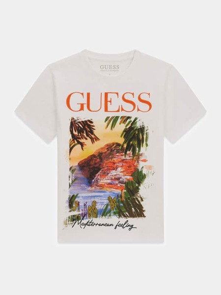  Guess Kids Bedrucktes T-shirt 