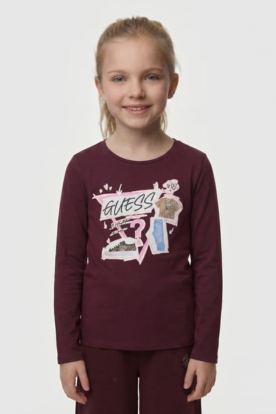  Guess Kids Bedrucktes T-shirt 