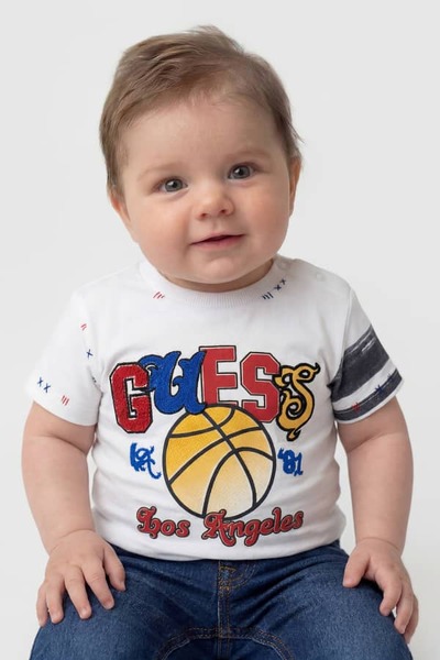  Guess Kids Bedrucktes T-shirt 