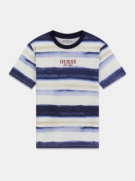  Guess Kids Gestreiftes T-shirt 