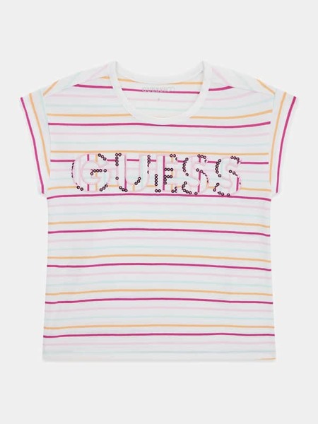  Guess Kids Gestreiftes T-shirt 