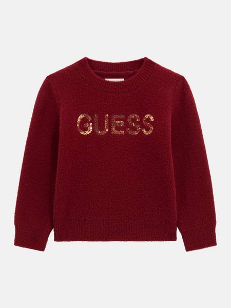  Guess Kids Pullover Logo Pailletten 