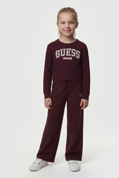  Guess Kids Pullover Mit Logo-patch 