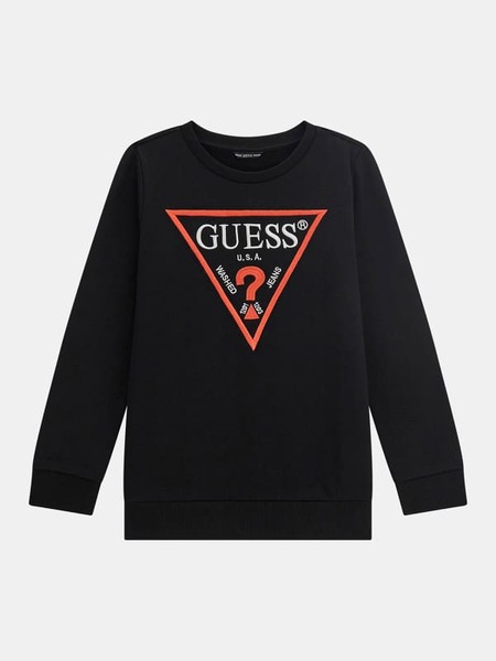  Guess Kids Sweatshirt Mit Gesticktem Logo-dreieck 