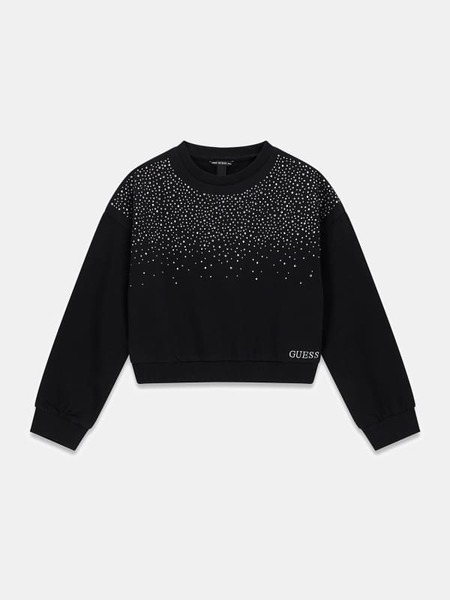  Guess Kids Sweatshirt Mit Strasssteinen 