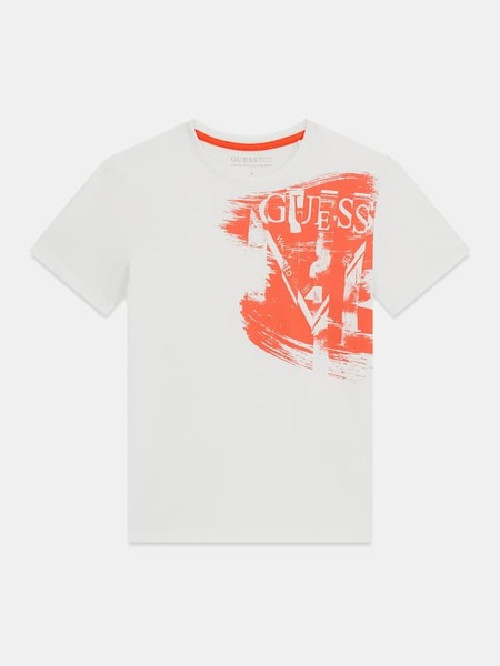  Guess Kids T-shirt Mit Aufgedrucktem Logo 