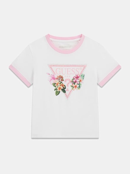  Guess Kids T-shirt Mit Dreiecks-logo 