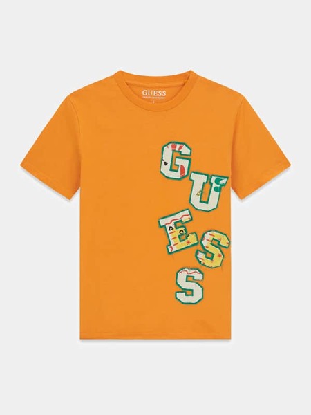  Guess Kids T-shirt Mit Logo-patch 