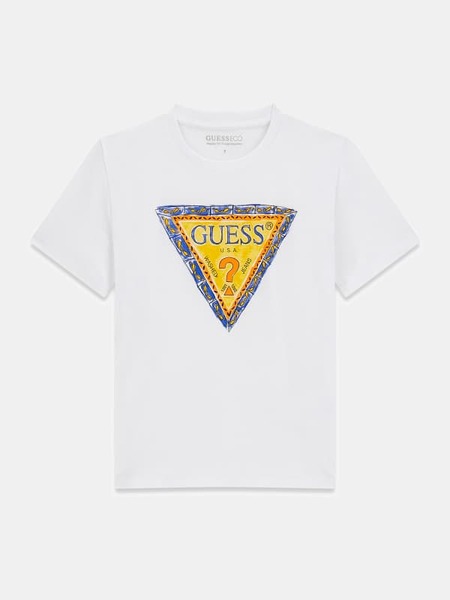  Guess Kids Triangle Logo Shirt 