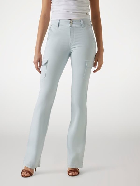  Guess Kori Cargohose Stretchsatin 