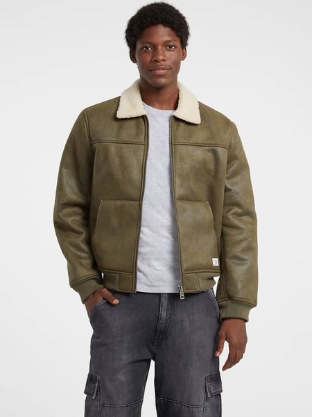  Guess Kunstpelz-bomberjacke 