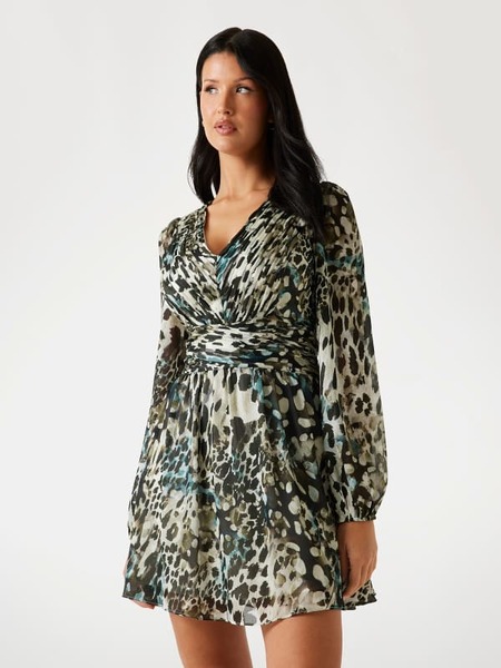  Guess Kurzes Kleid Blumenprint 