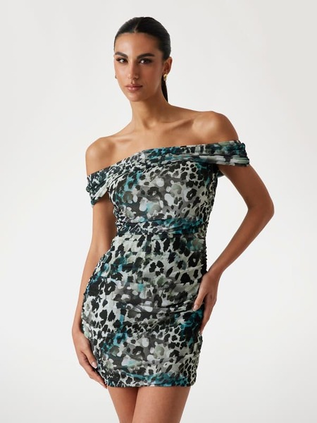  Guess Kurzes Mesh-kleid 