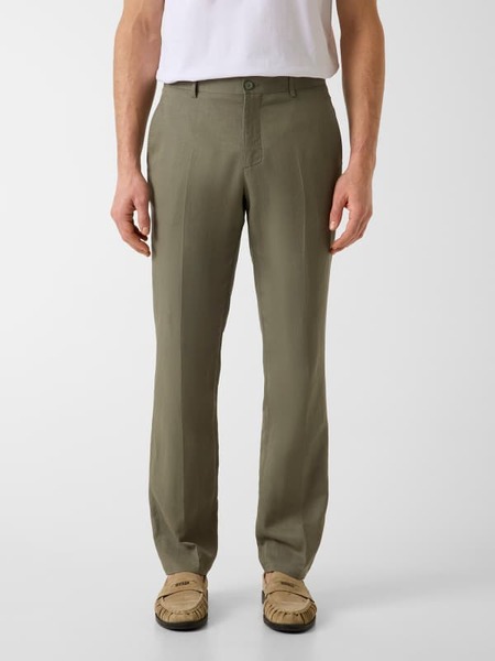 Guess Linen-blend Slim Pants 