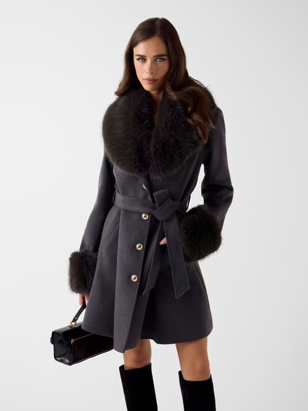  Guess Mantel Aus Wollmischung 