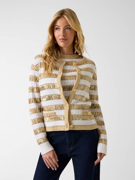  Guess Marciano Pailletten-cardigan 