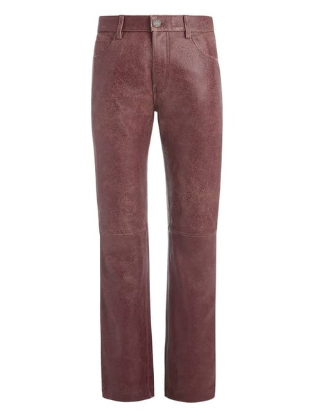  Guess Mid Waist Flared Lederhose 