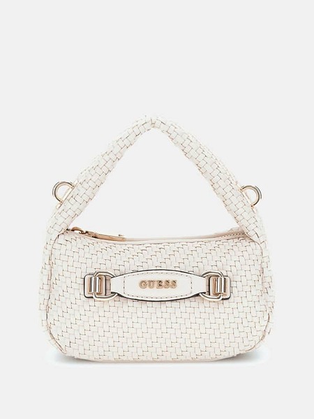  Guess Mini Hobo Bag Francy Flechtoptik 