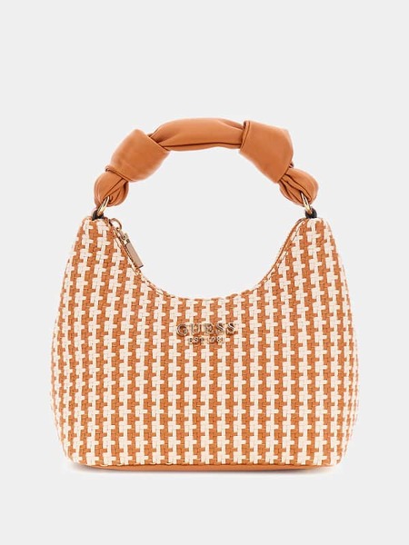  Guess Mini Hobo Bag Mirema Flechtoptik 