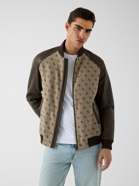  Guess Monogramm Bomberjacke 