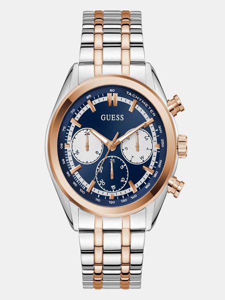  Guess Multifunktionsarmbanduhr Edelstahl 44 Mm 