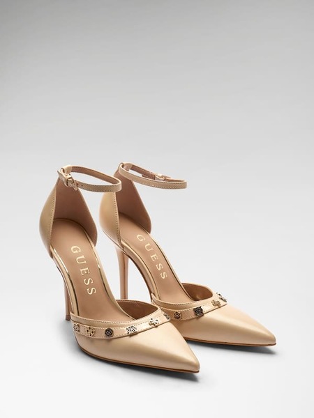 Guess Nanae 4g Peony Logo Pumps 