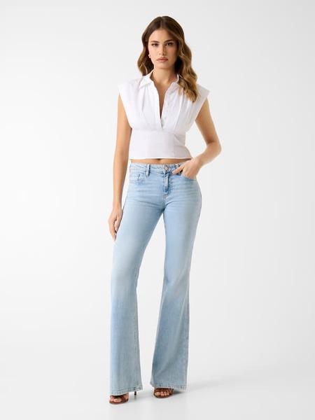  Guess Niedrig Geschnittene Bootcut-jeans 