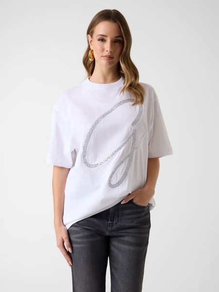  Guess Oversized Logo T-shirt 