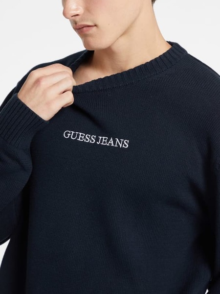 Guess Pullover Logostickerei 
