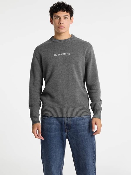  Guess Pullover Logostickerei 