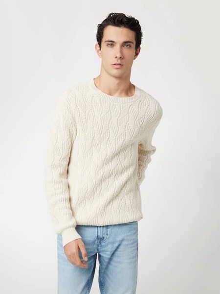  Guess Pullover Rundhalsausschnitt Wollmix 