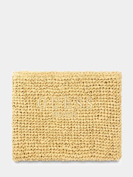  Guess Raffia Clutch 