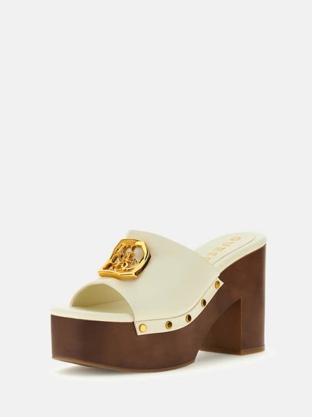  Guess Sandalette Qisha 4g-logo 